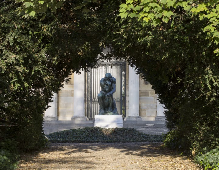 Sculpture extérieure au Musée Rodin Meudon