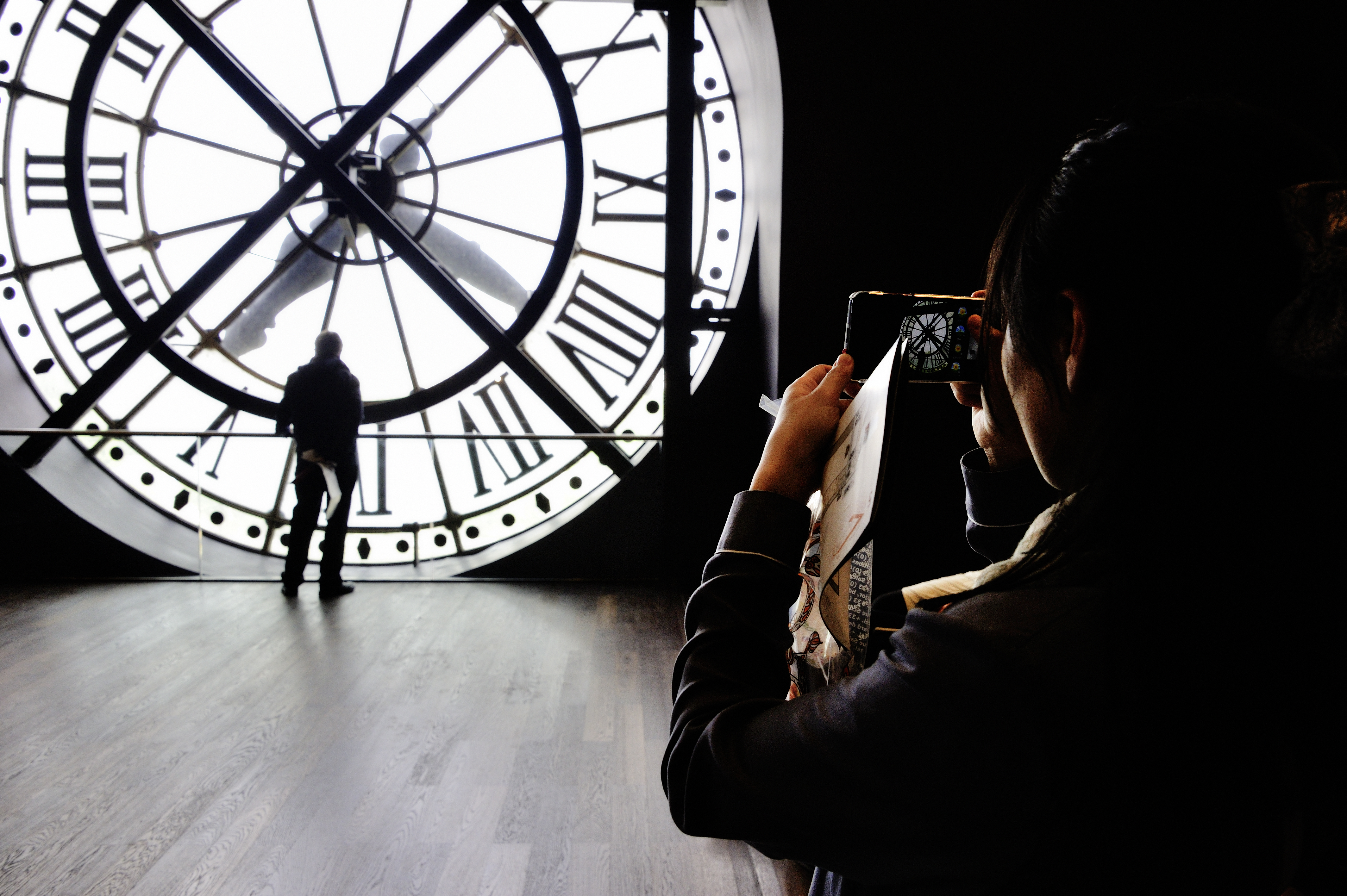 Musée d'Orsay%252C l'horloge extérieure Musée des Arts Décoratifs%252C Paris 2017