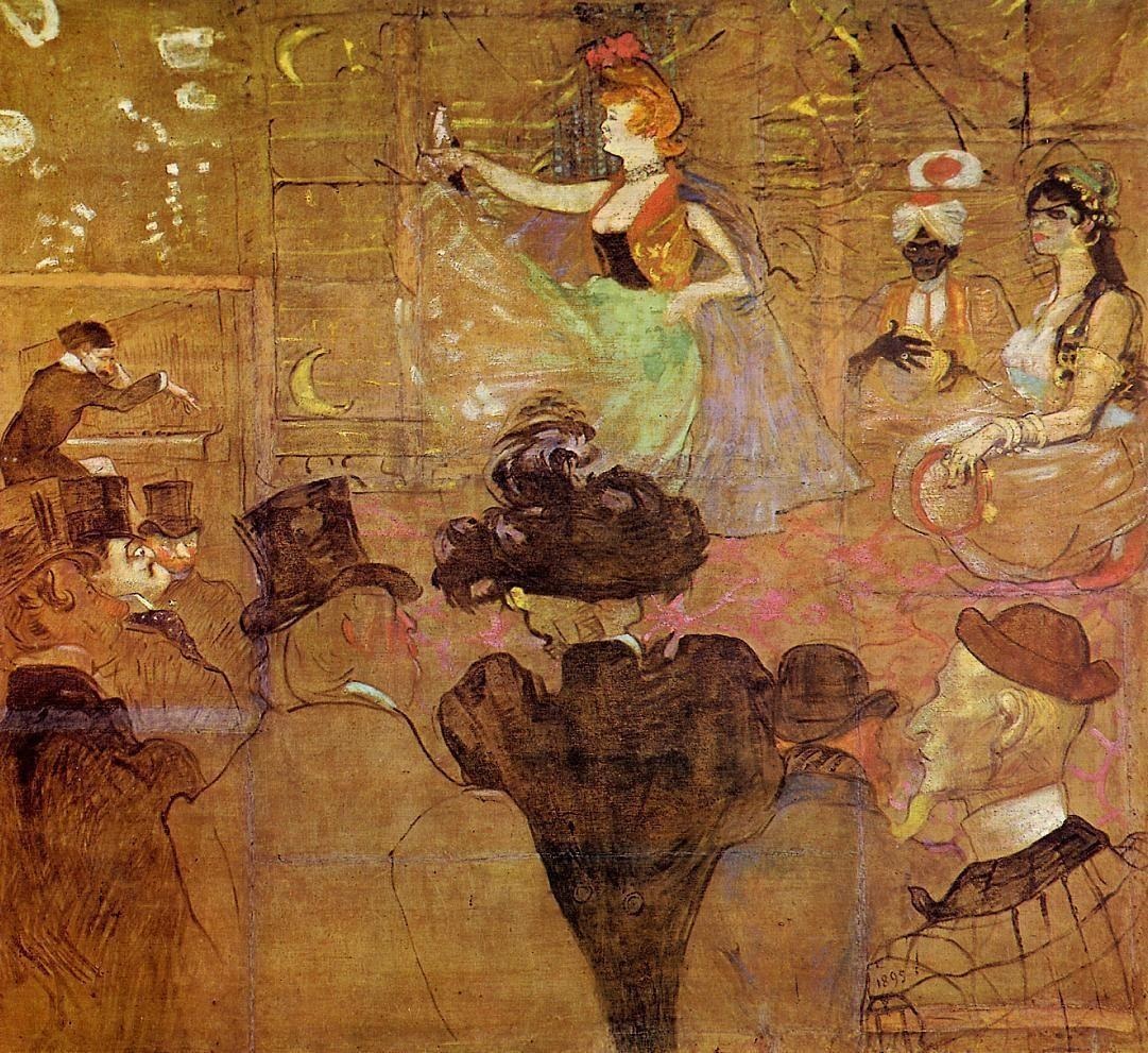 Baraque de la Goulue à la Foire du Trône: La danse mauresque ou: Les Almées) Baraque de la Goulue à la Foire du Trône: La danse mauresque ou: Les Almées)