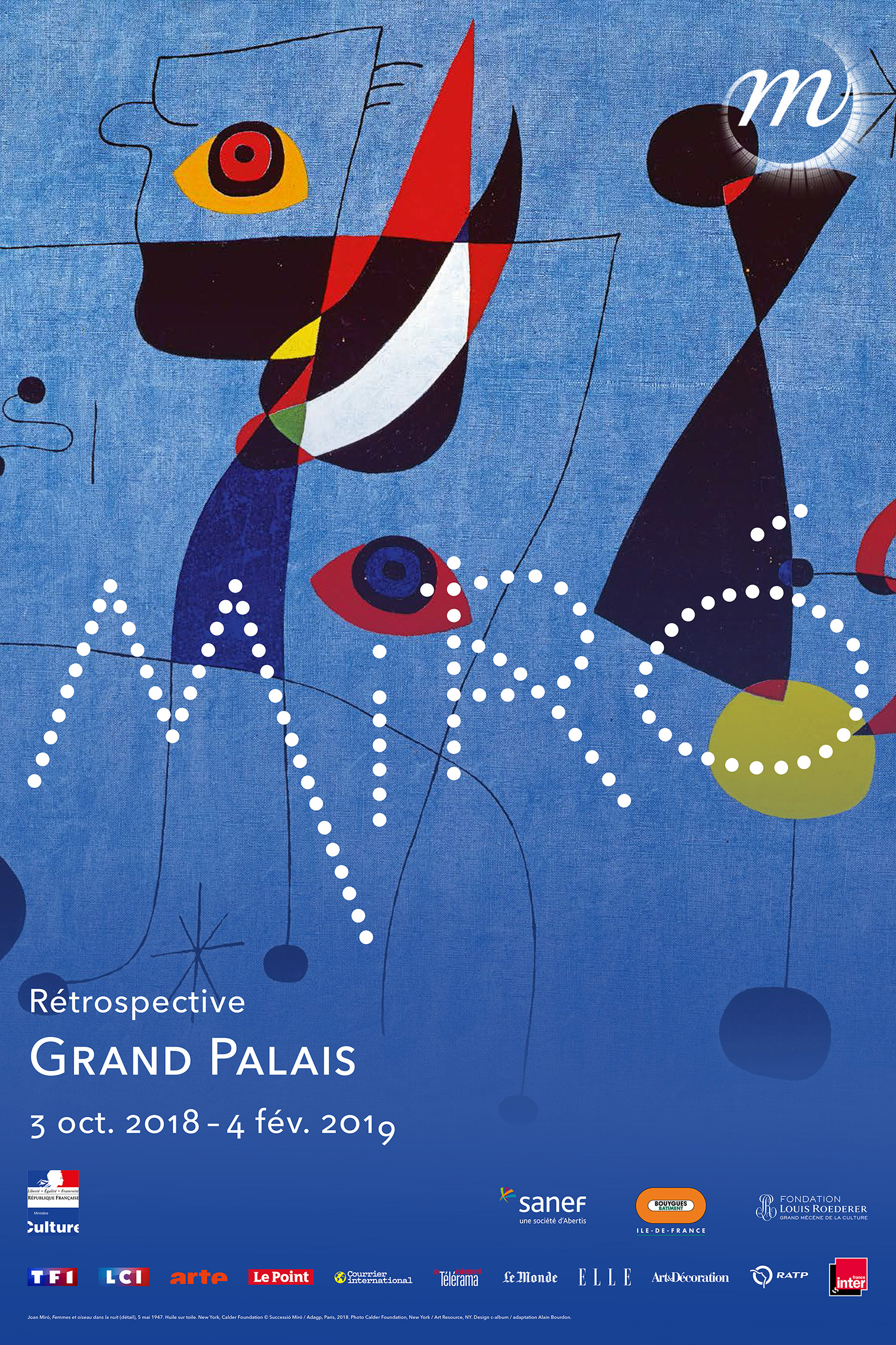 Miro Rétrospective Grand Palais © Successió Miró %252F Adagp%252C Paris 2018 Photo Calder Foundation%252C New York %252F Art Resource%252C NY Design c-album %252F adaptation Alain Bourdon