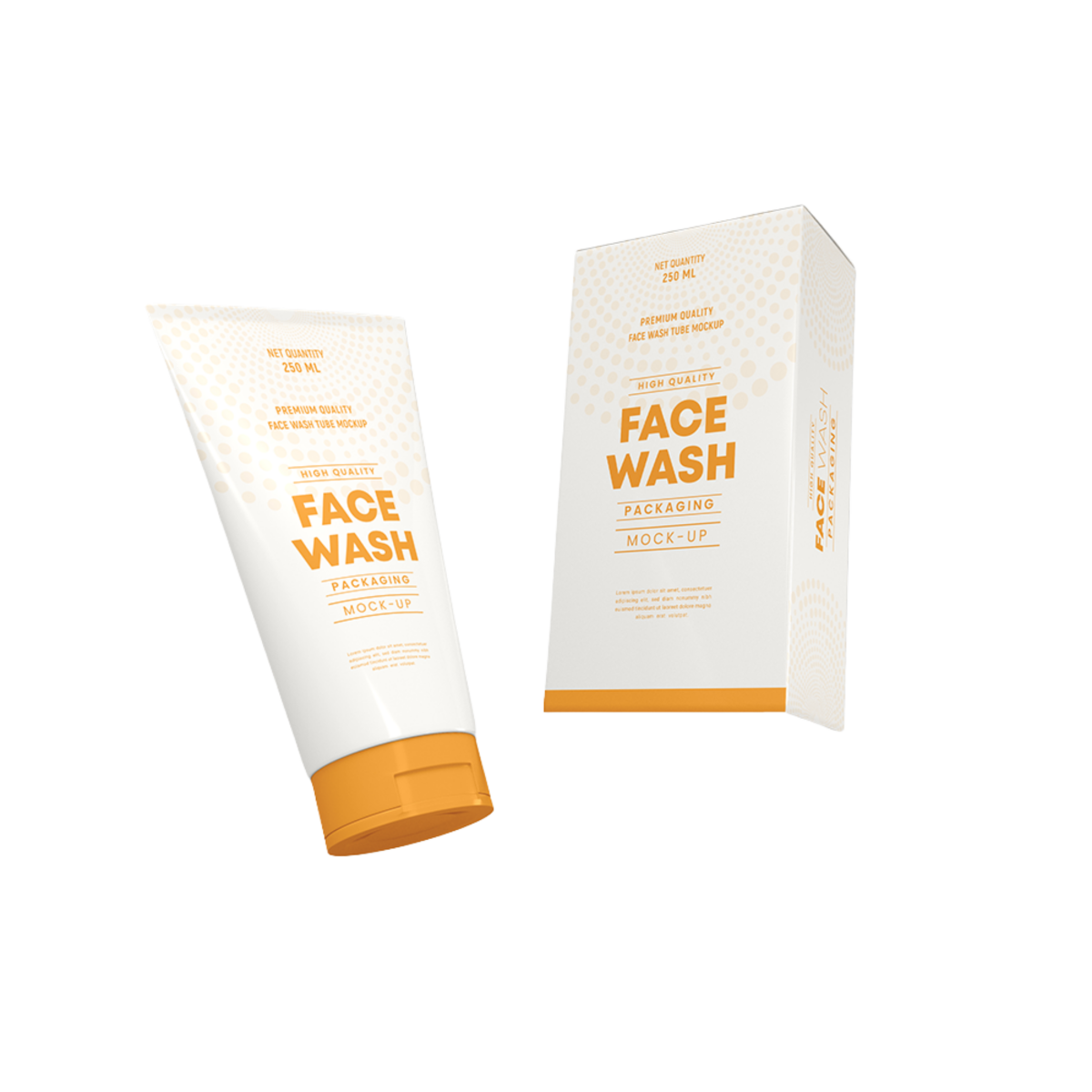 Face Wash Packaging Boxes