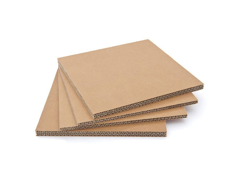 Corrugated packaging material