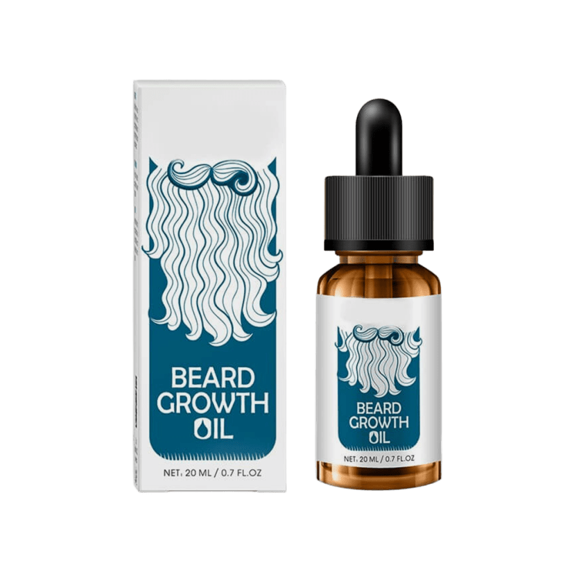 Beard Oil Box packaging example