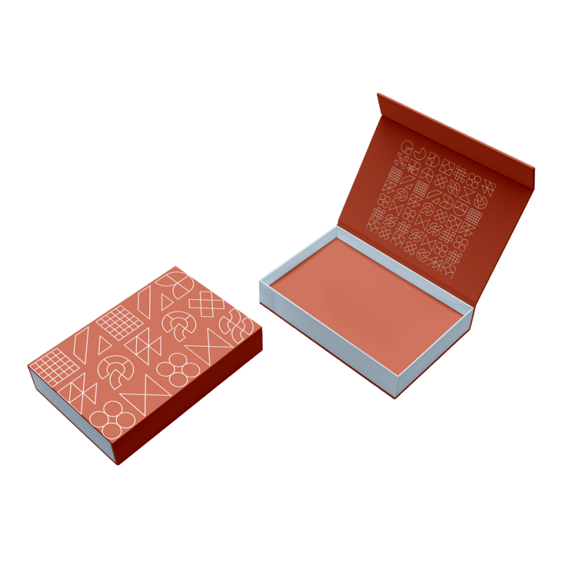 Book Style Rigid Box packaging example