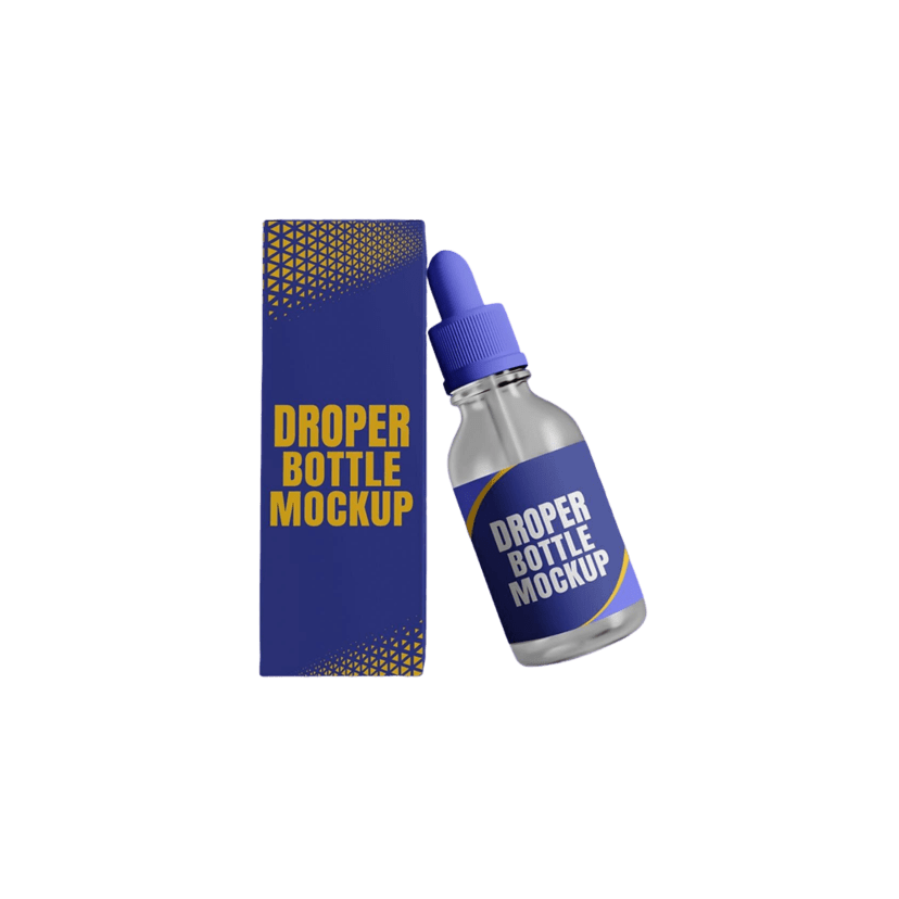 CBD Oil Box packaging example