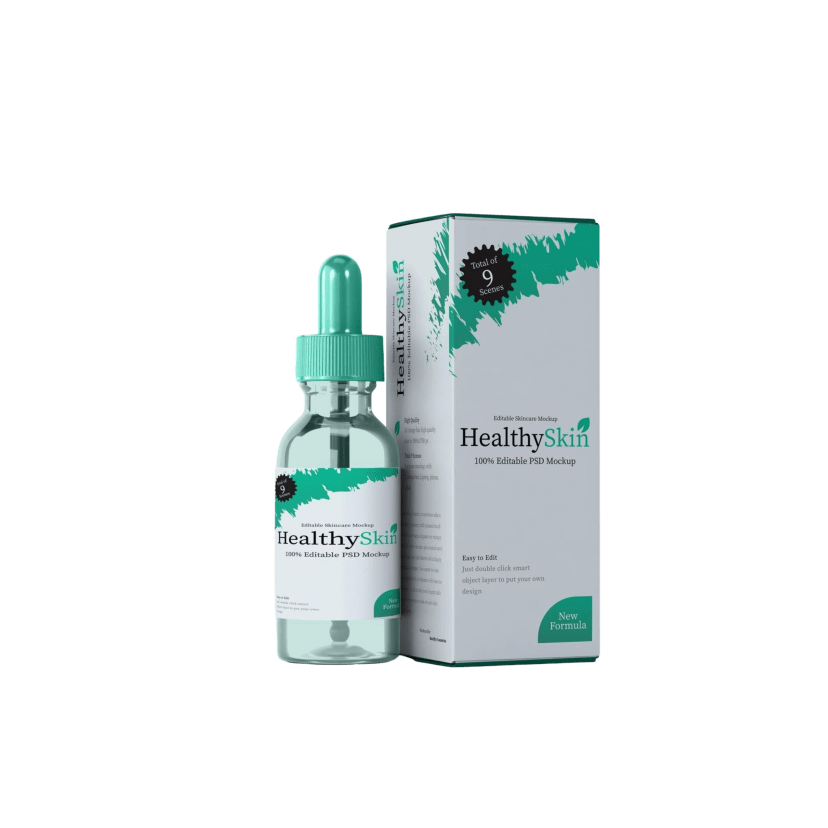 CBD Tincture Box packaging example