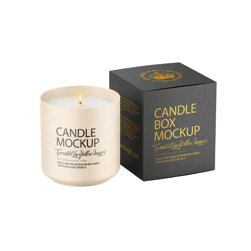 Retail Candle Box packaging example