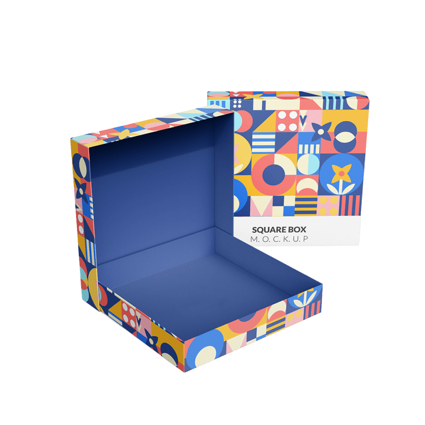 Cardboard Box with Lid packaging example