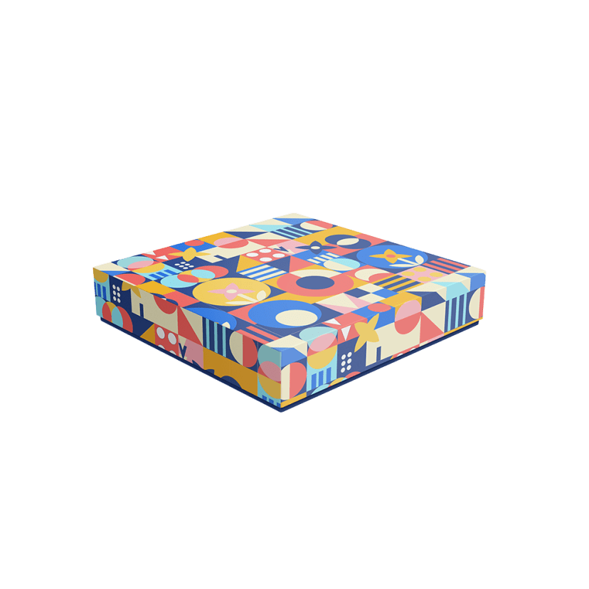 Cardboard Box with Lid packaging example