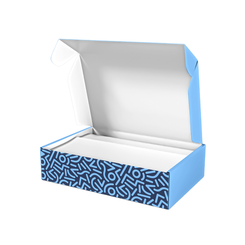 Cardboard Double Wall Locked Lid Box packaging example