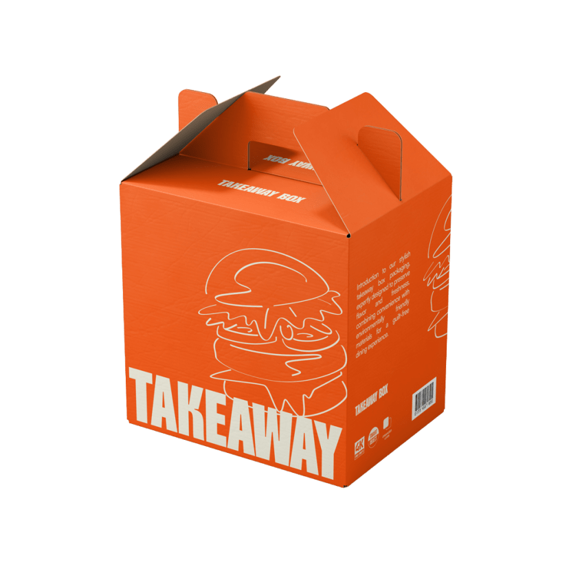 Cardboard Gable Box packaging example