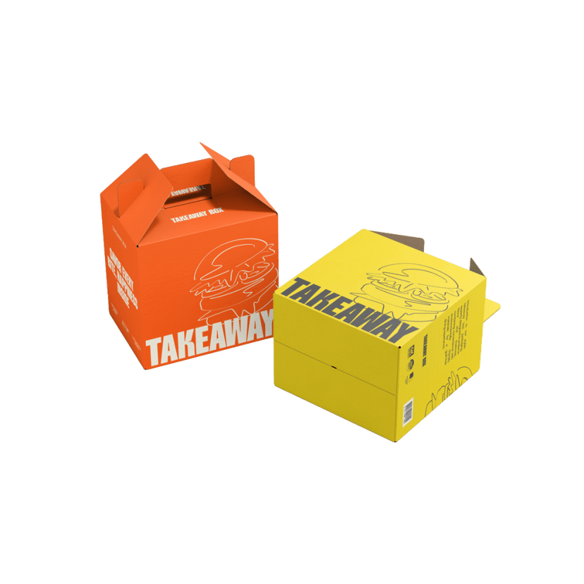Cardboard Gable Box packaging example