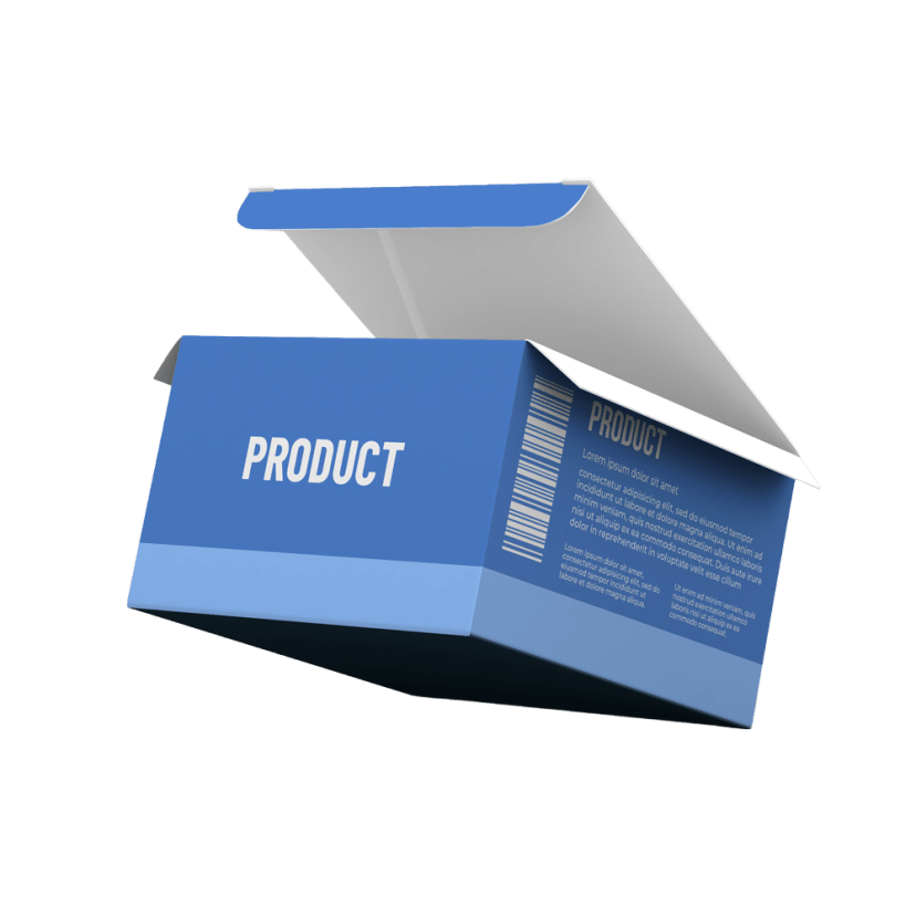Cardboard Tuck End Box packaging example