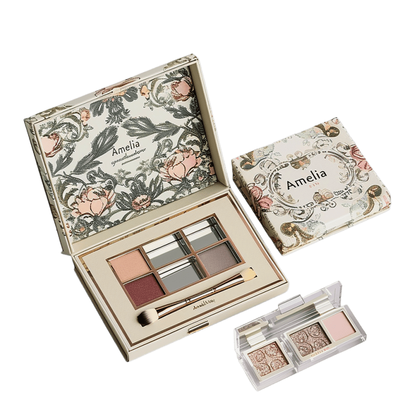 Custom Makeup Box packaging example