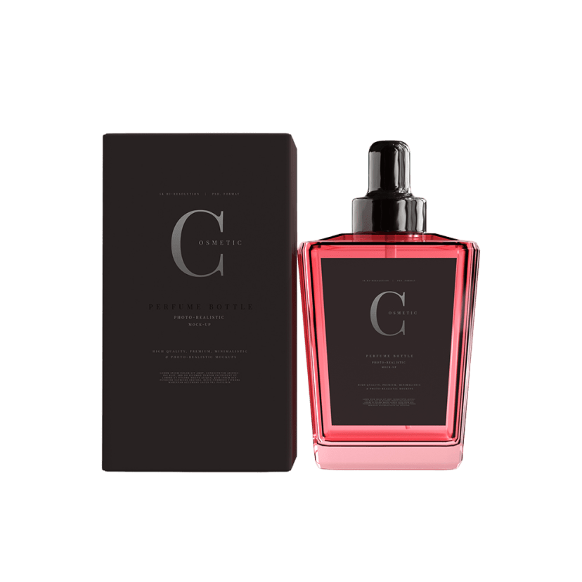 Custom Perfume Box packaging example