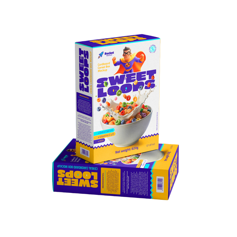 Custom Snack Box packaging example