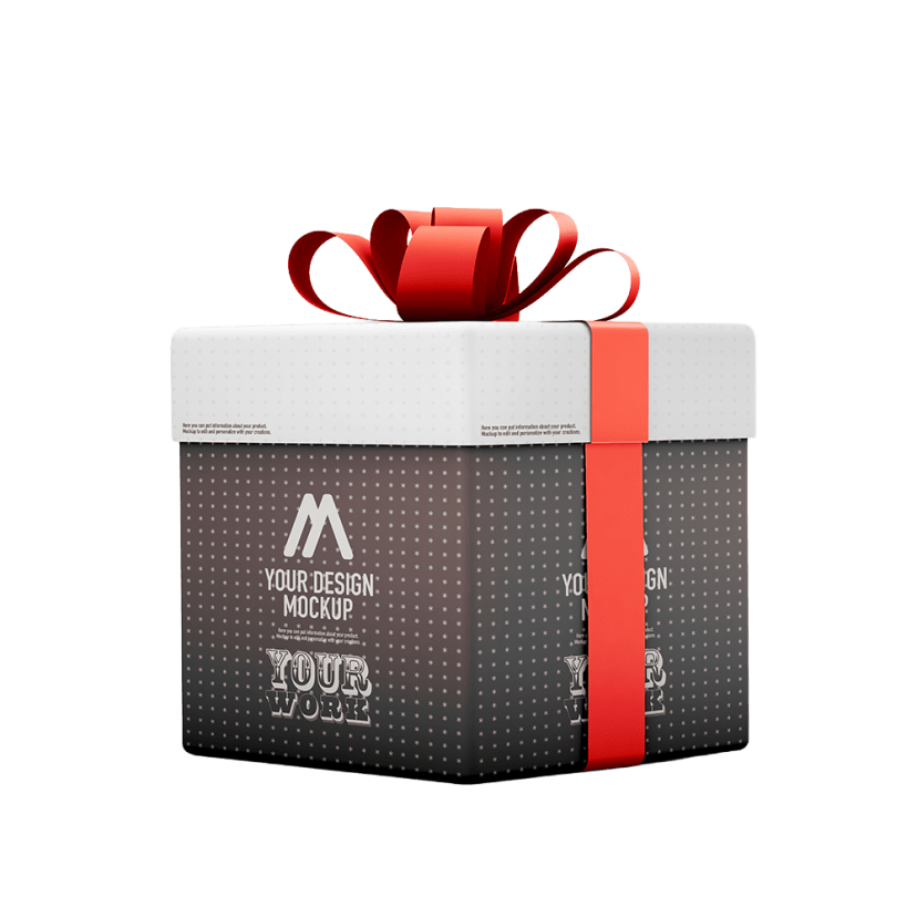 Gift Box with Lid packaging example