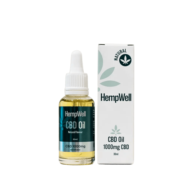 Hemp Oil Box packaging example