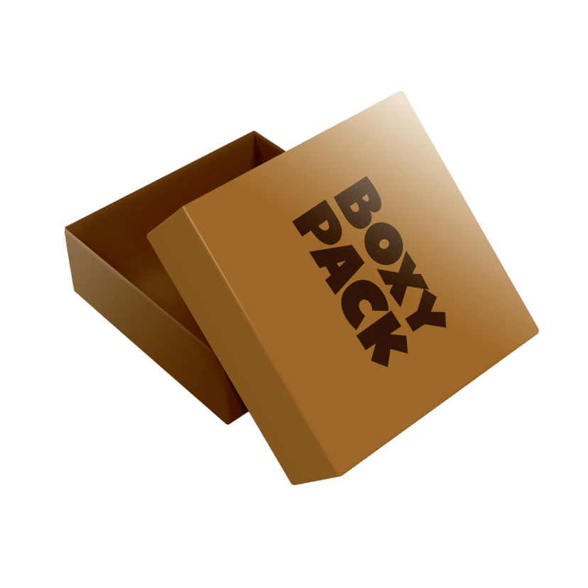 Kraft Two Piece Box packaging example