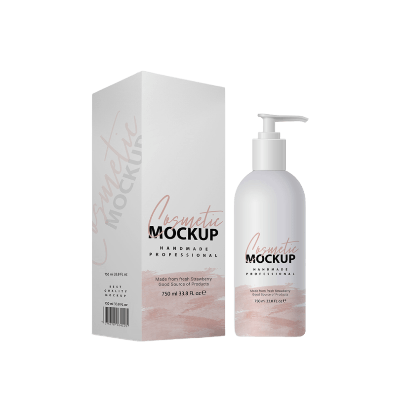 Lotion Box packaging example