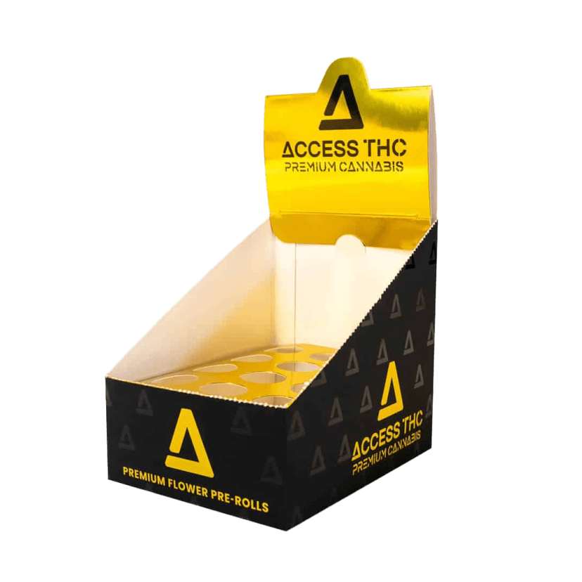 Pre Roll Display Box packaging example