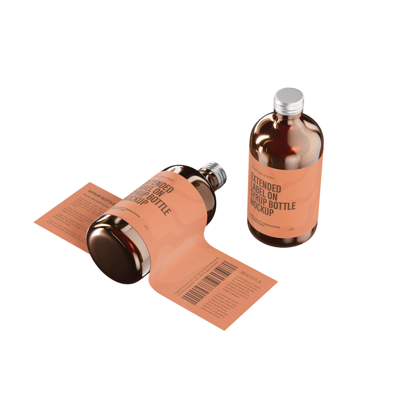 Product Labels & Bottle Labels packaging example