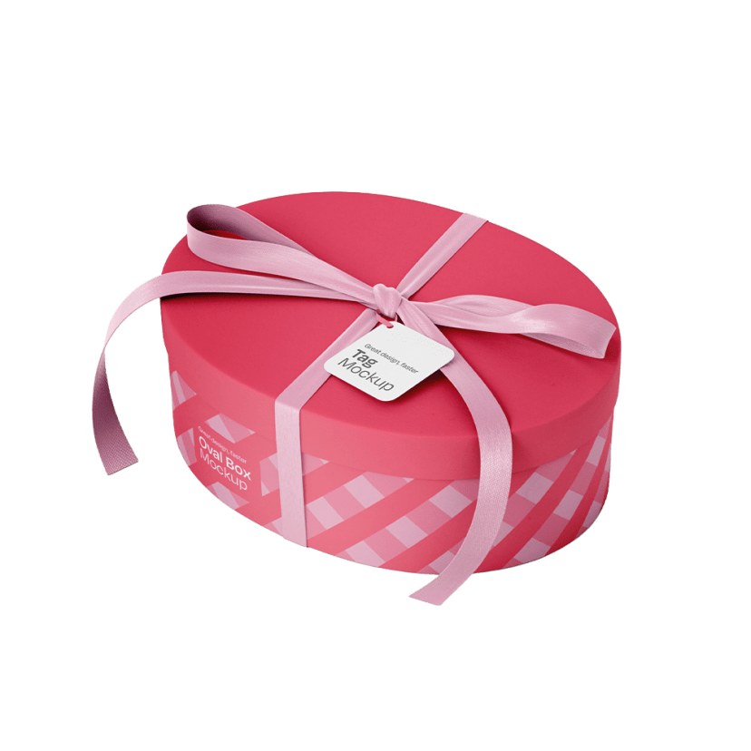 Round Gift Box packaging example
