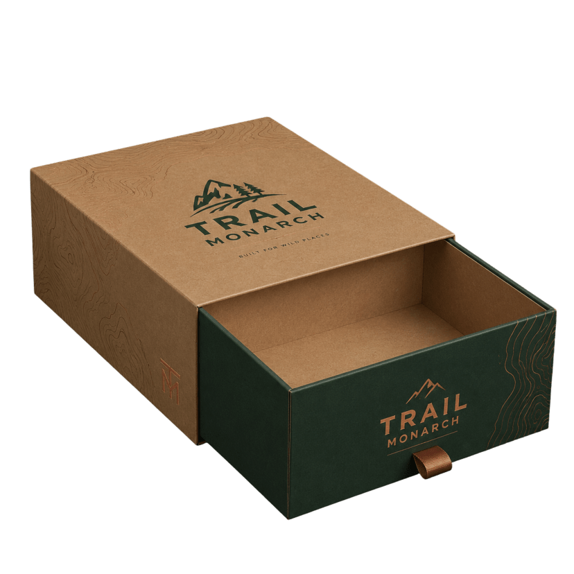 Shoe Box packaging example