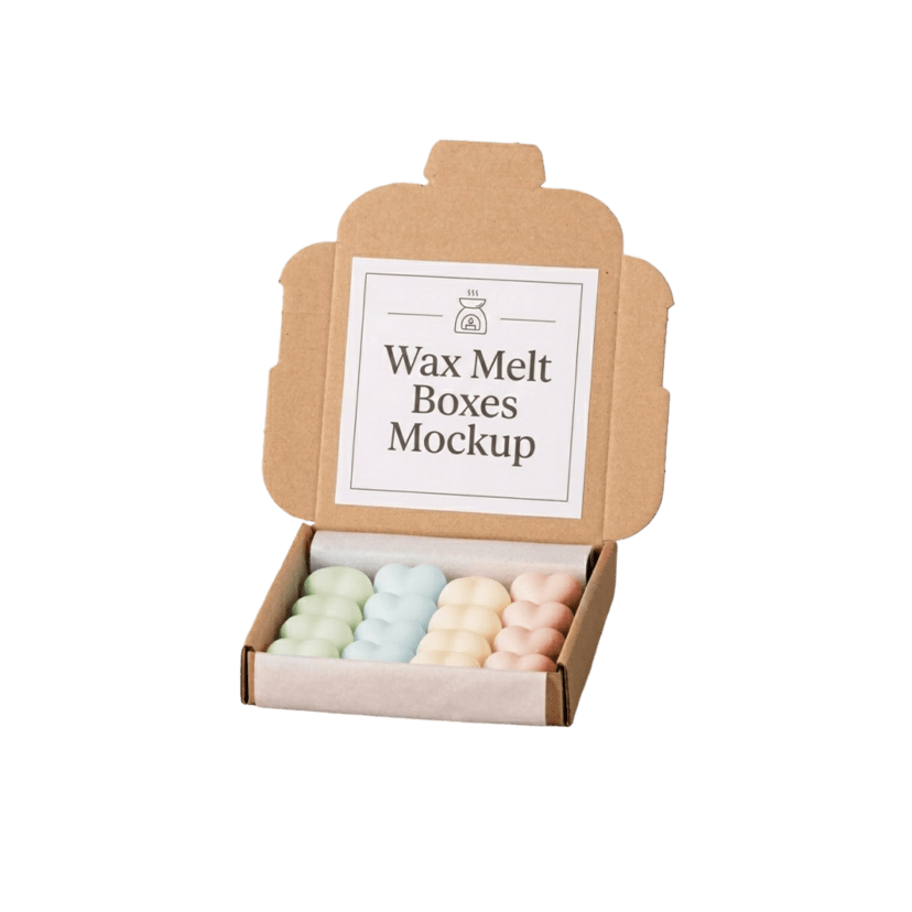 Wax Melt Box packaging example