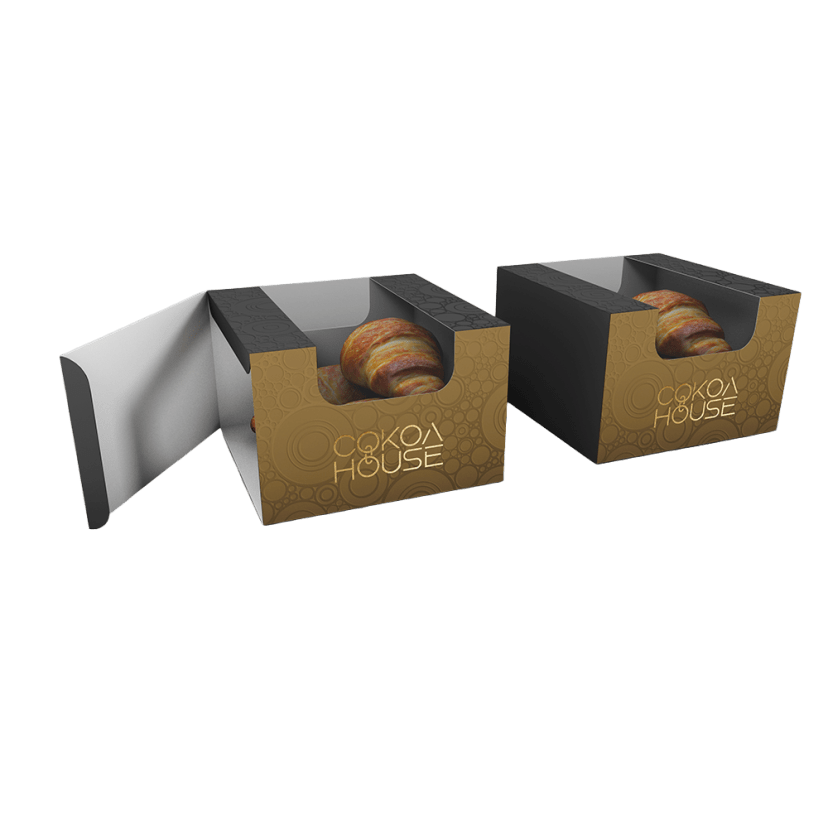 Window Bakery Box packaging example