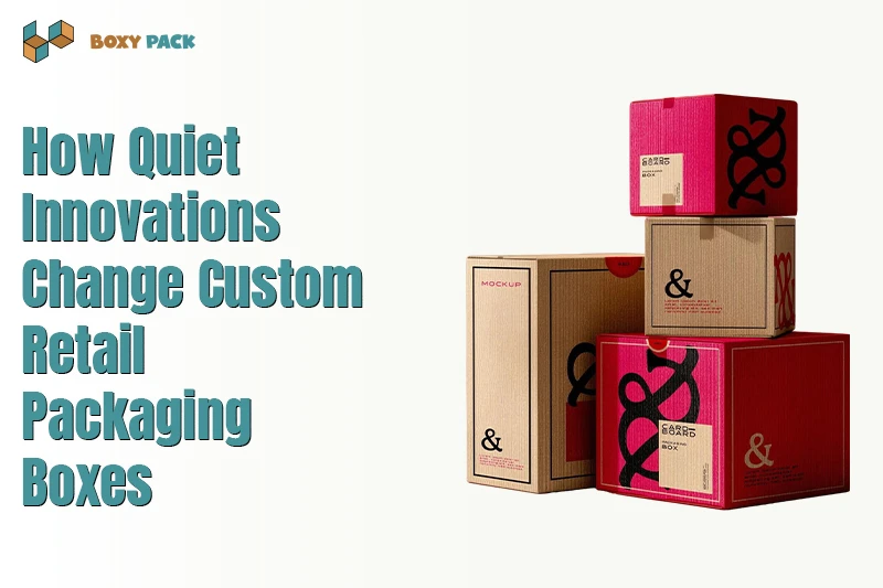 How Quiet Innovations Change Custom Retail Packaging Boxes
