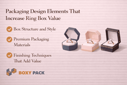 Packaging Design Elements That Increase Ring Box Value