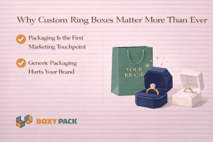 Why Custom Ring Boxes Matter More Than Ever