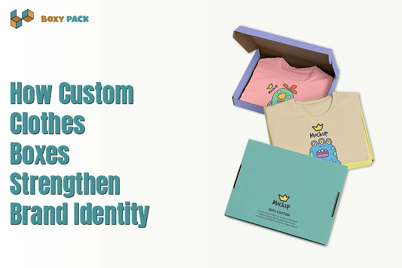 How Custom Clothes Boxes Strengthen Brand Identity