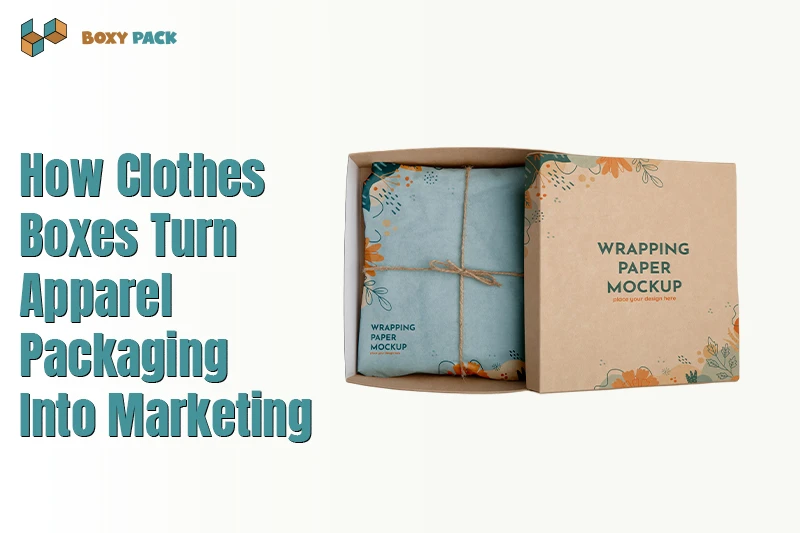 How Clothes Boxes Turn Apparel Packaging Into Marketing