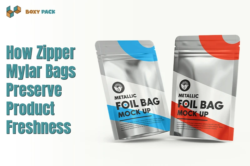 How Zipper Mylar Bags Preserve Product Freshness