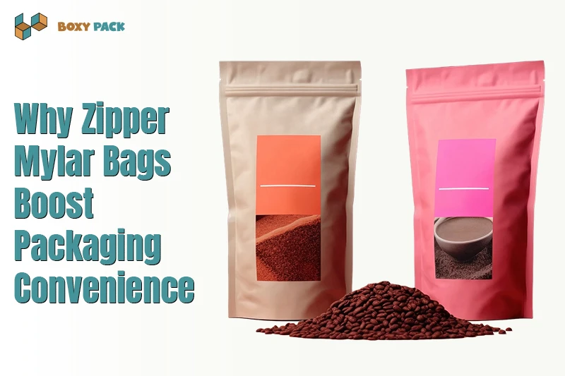 Why Zipper Mylar Bags Boost Packaging Convenience