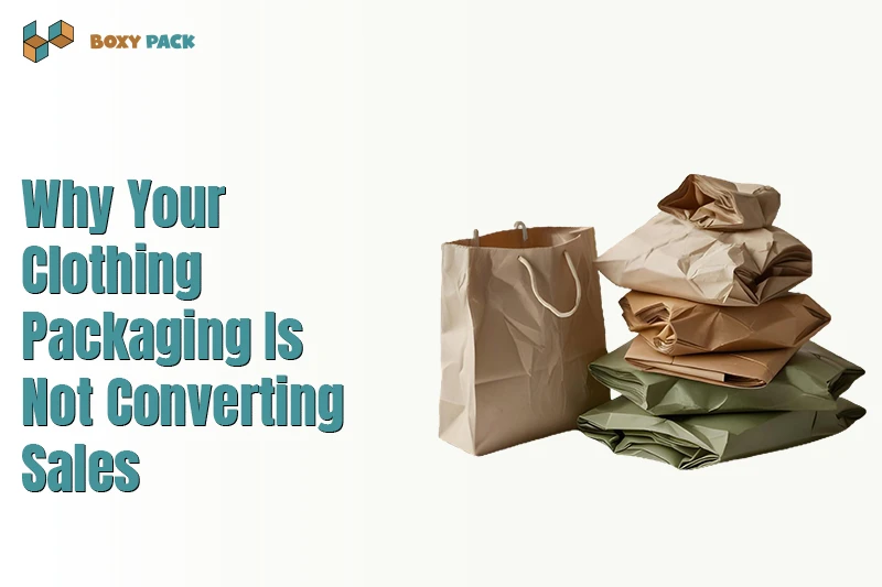 Why Your Clothing Packaging Is Not Converting Sales