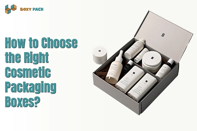 How to Choose the Right Cosmetic Packaging Boxes?