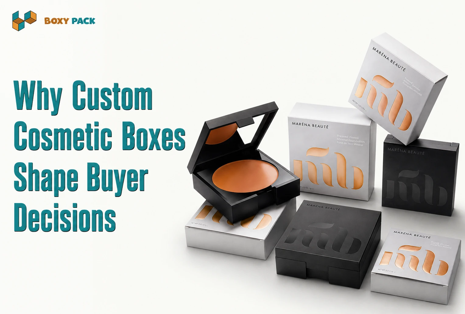 Why Custom Cosmetic Boxes Shape Buyer Decisions