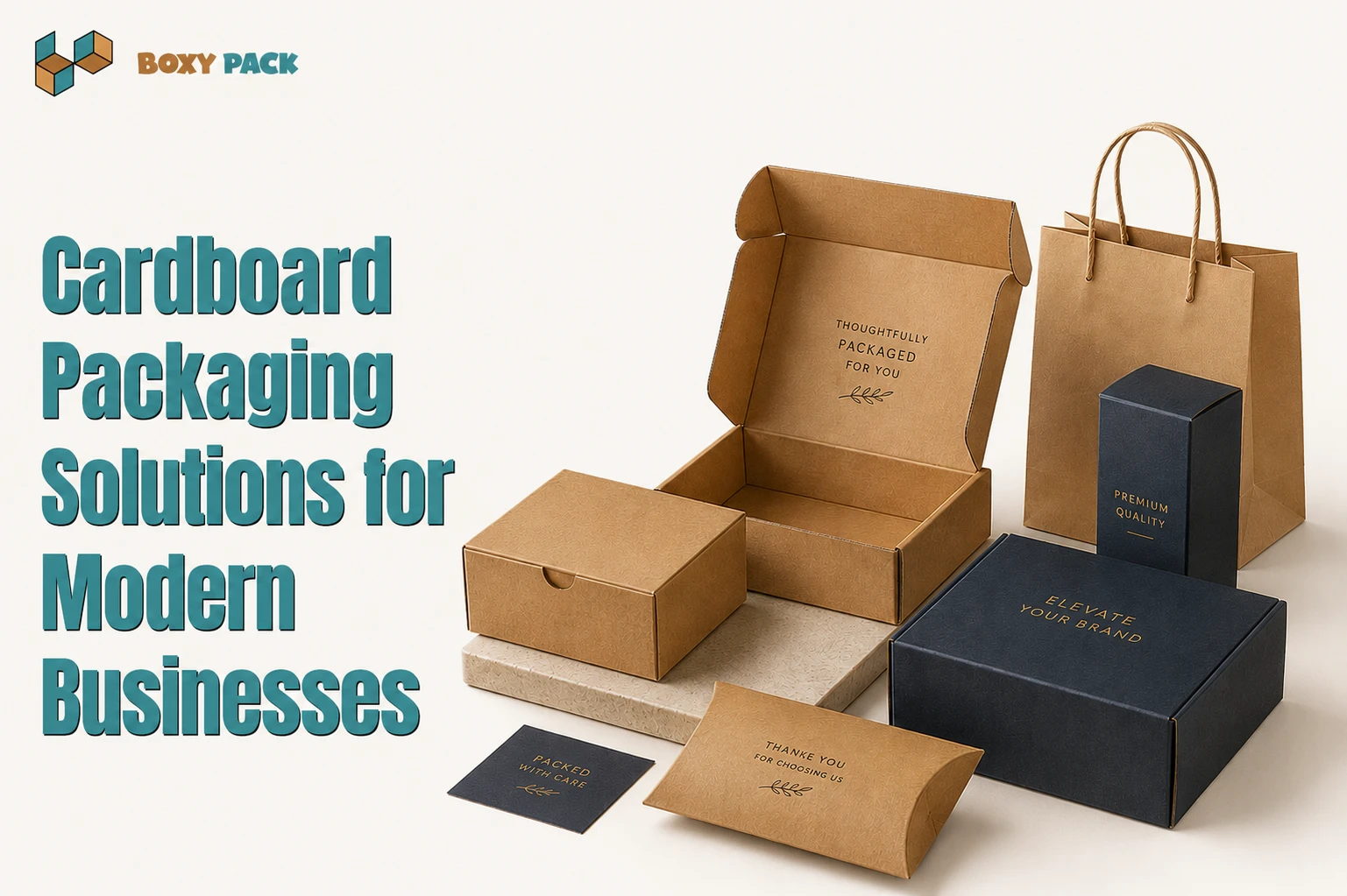 Cardboard Packaging Solutions for Modern Businesses