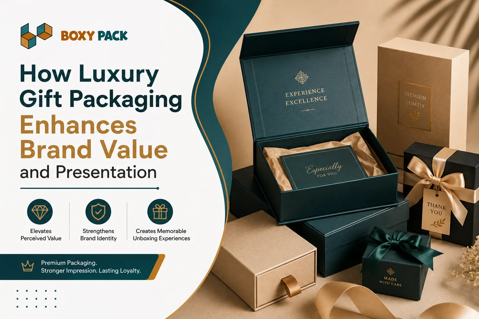 How Luxury Gift Packaging Enhances Brand Value and Presentation