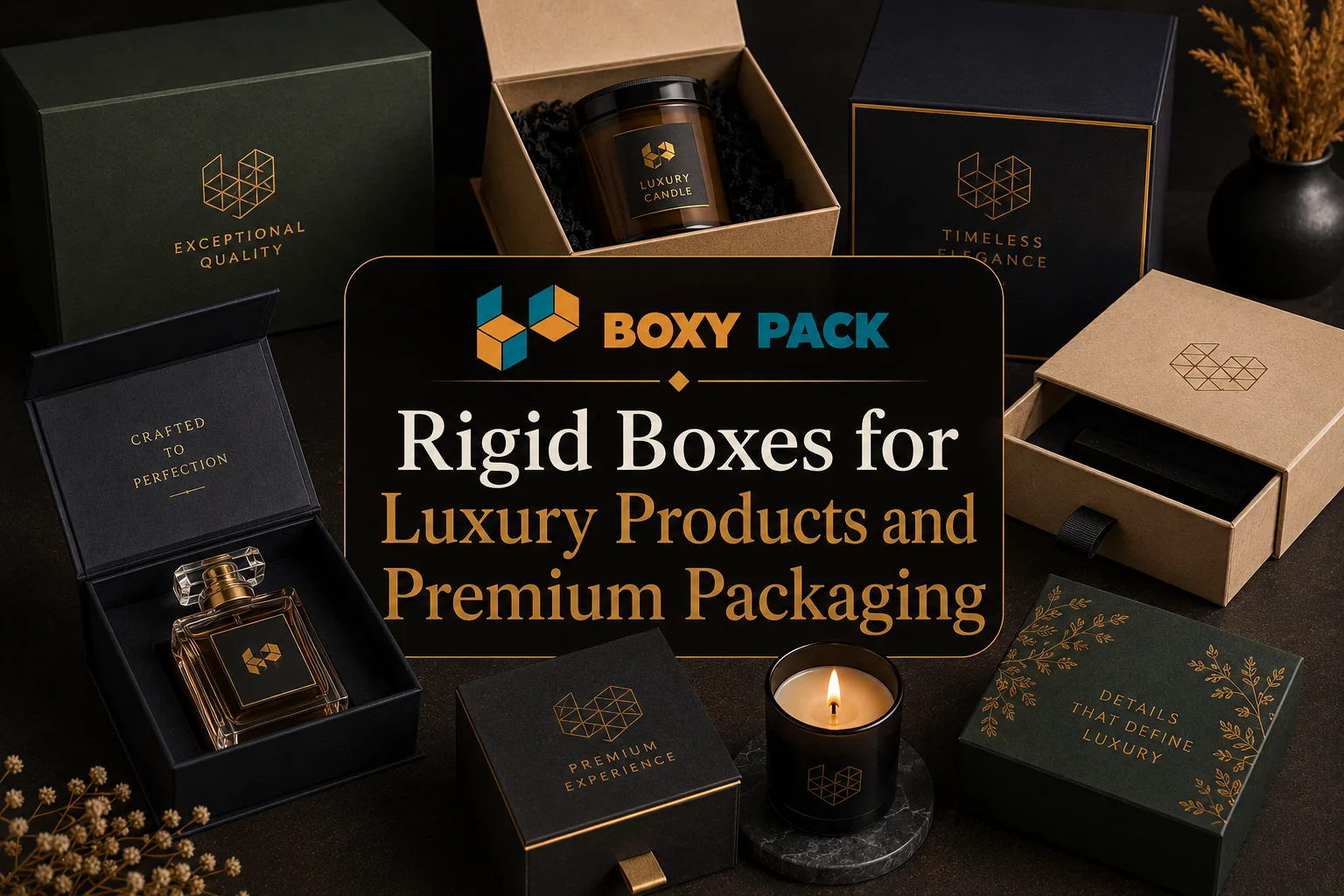 Rigid Boxes for Luxury Products and Premium Packaging
