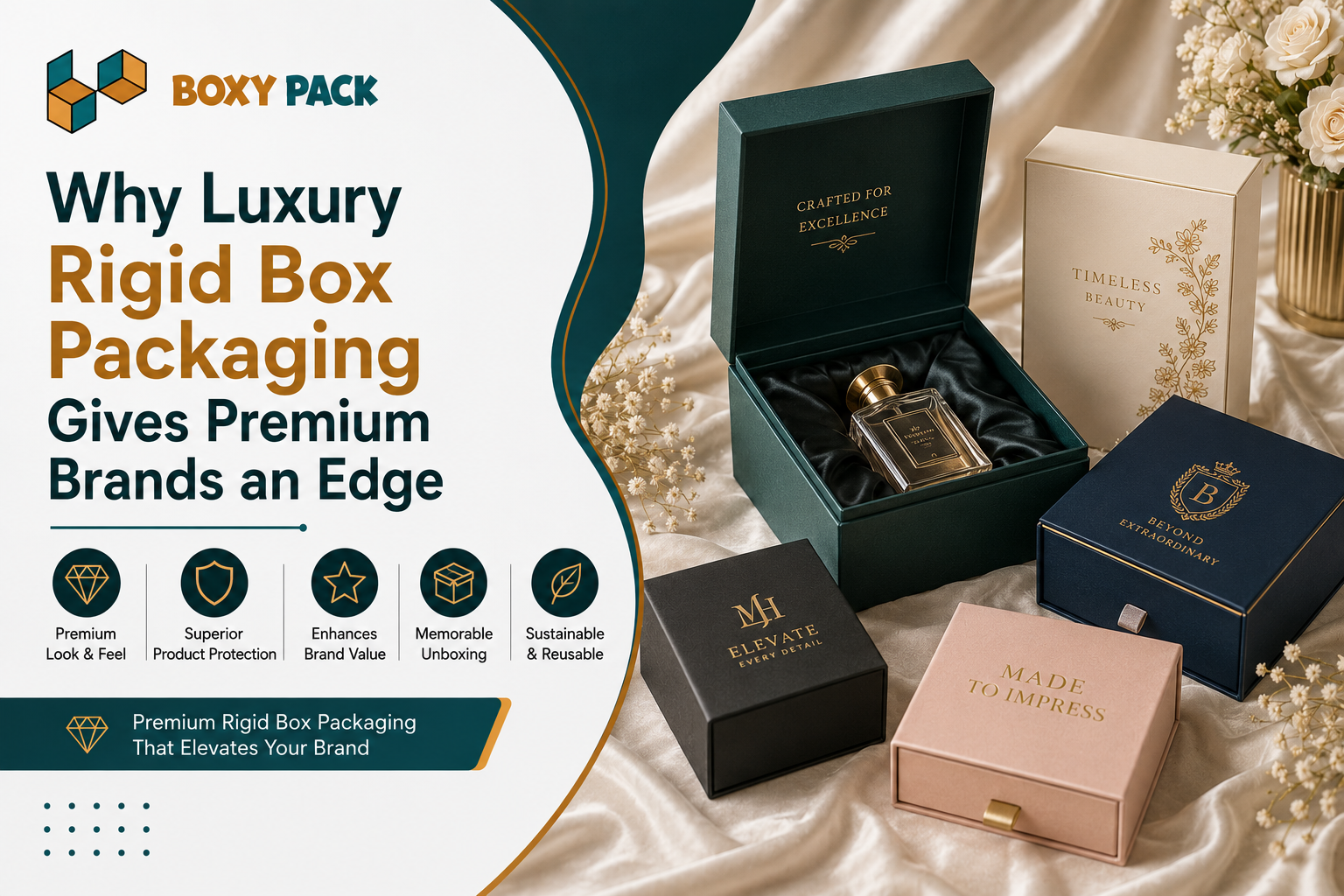 Why Luxury Rigid Box Packaging Gives Premium Brands an Edge