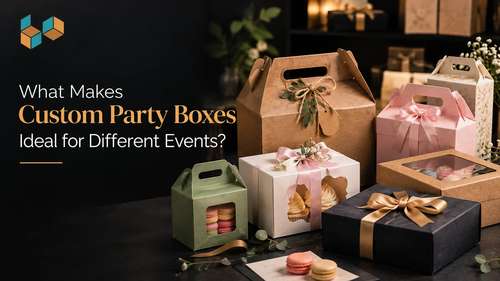 What Makes Custom Party Boxes Ideal for Different Events?