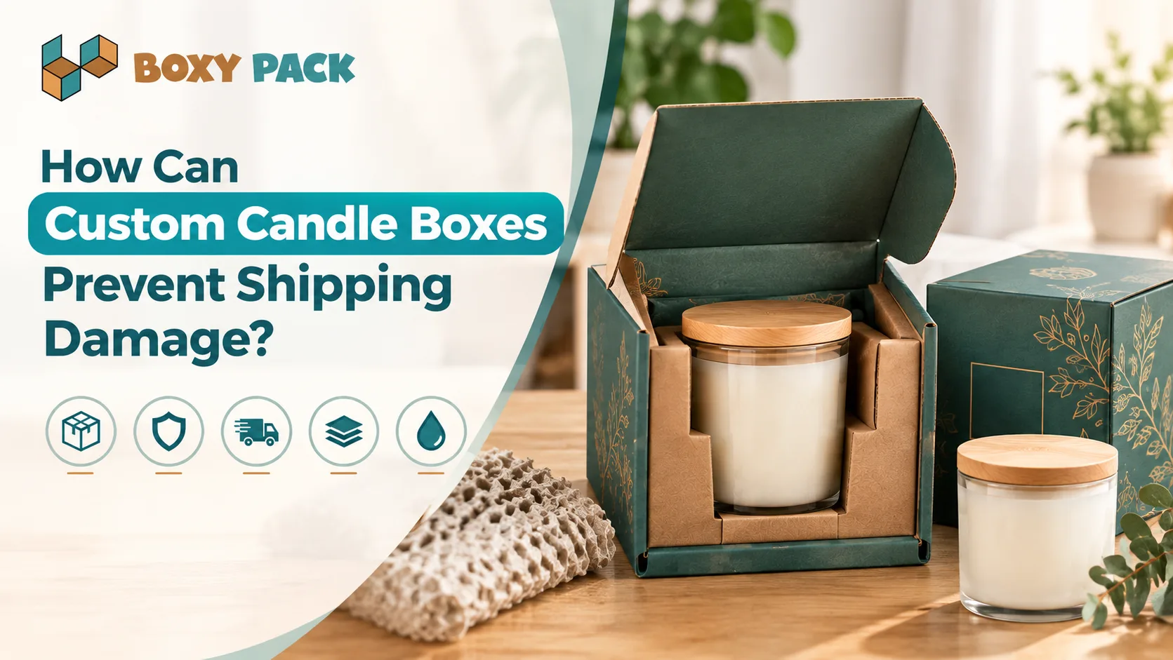 How Can Custom Candle Boxes Prevent Shipping Damage?
