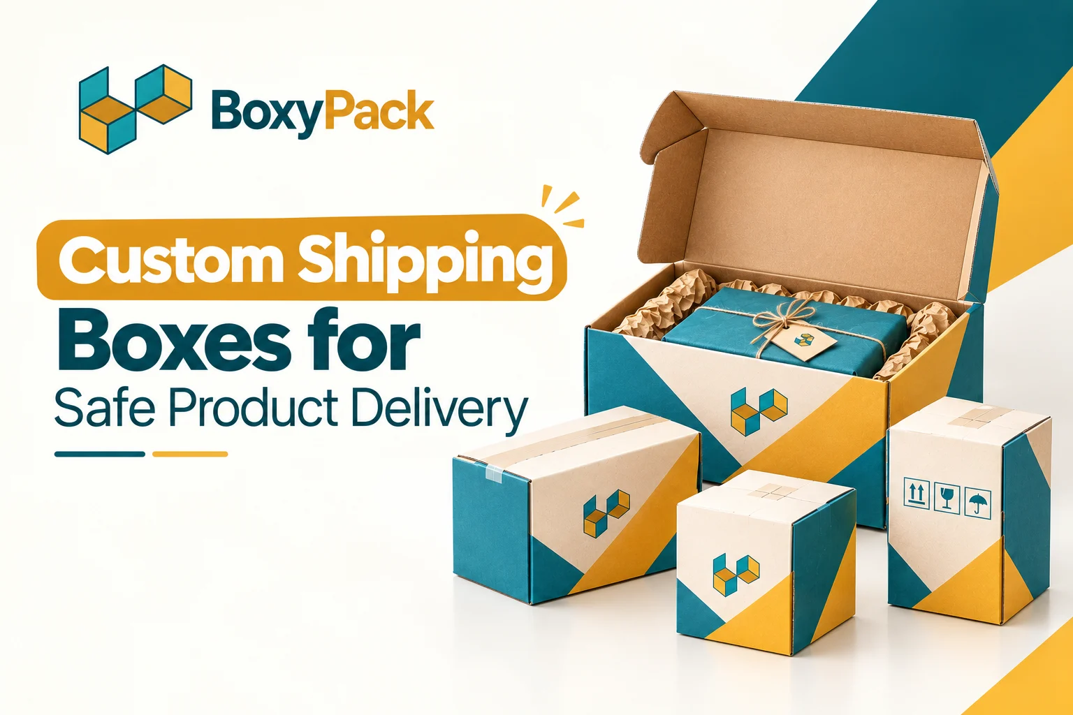 Custom Shipping Boxes for Safe Product Delivery