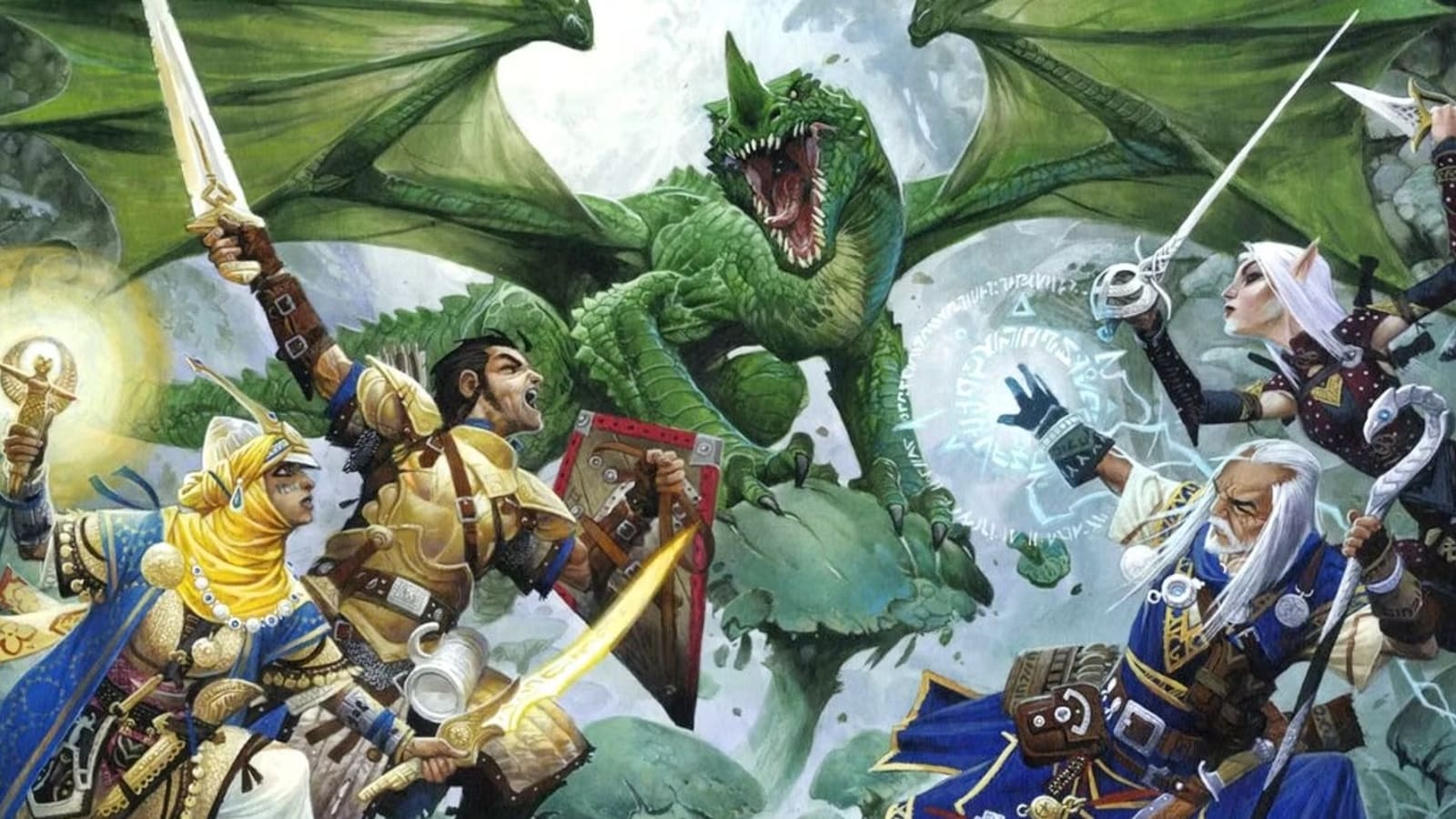 Pathfinder 2e hero artwork