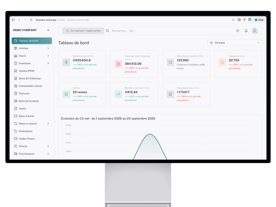 Ravely application preview
