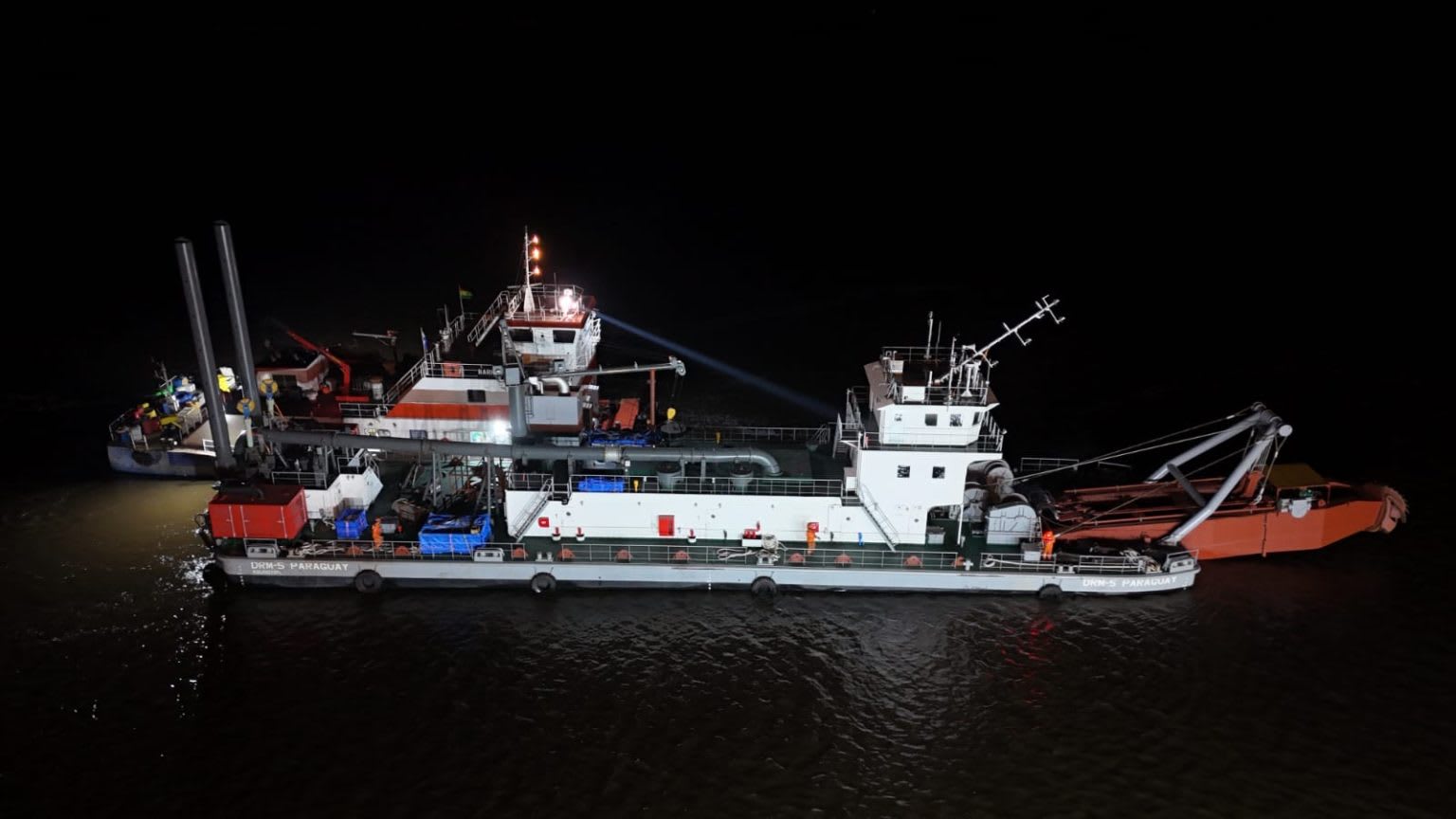 Paraguay incorpora la draga DRM-5 “Paraguay” y refuerza la navegabilidad de la Hidrovía Paraguay-Paraná Paraguay incorpora la draga DRM-5 “Paraguay” y refuerza la navegabilidad de la Hidrovía Paraguay-Paraná